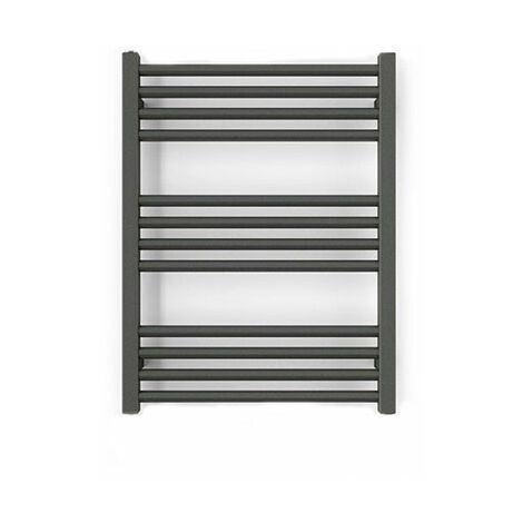 Sèche-serviette eau chaude gris de 1140mm de haut 680mm de large - 628 Watt - FIO1140/680SXRGY (1/5)