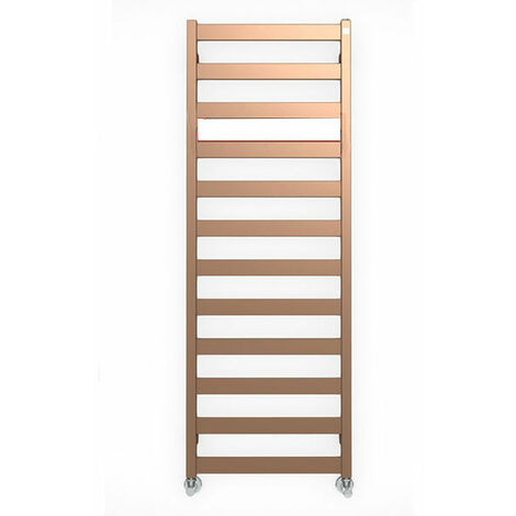 Sèche-serviette mixte cuivre de 1630mm de haut et 400mm de large - 503 Watt - VIV1630/400V2COP (1/5)