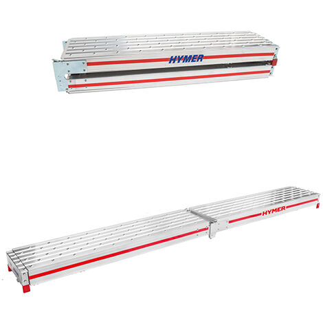 Plan de travail pliable et extensible 1.24 à 4.00m – Hauteur de travail 3.00m – Largeur 31cm – 685900 – Hymer