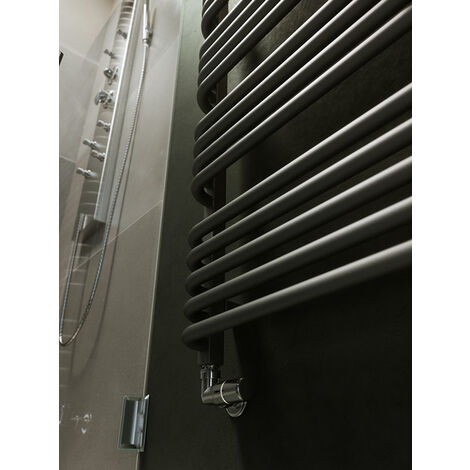 Radiateur seche serviette electrique salle de bain soufflant mural, Chauffe- serviettes électrique IPX4 Panneau radiateur sèche-Serviettes électrique Salle  Bain, (Size:Right wiring -110V,Color:Le noir) : : Cuisine et Maison