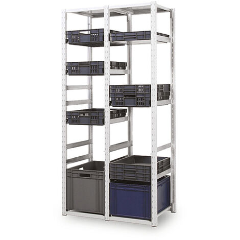 Rayonnage pour bacs Europe - Module de départ - Bacs 400x300mm - RAYBACS/2040/D (1/4)