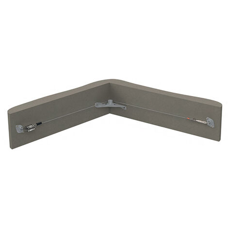 Ligne de vie aluminium - Fixation en applique - 15m - LDVALU-15/APP