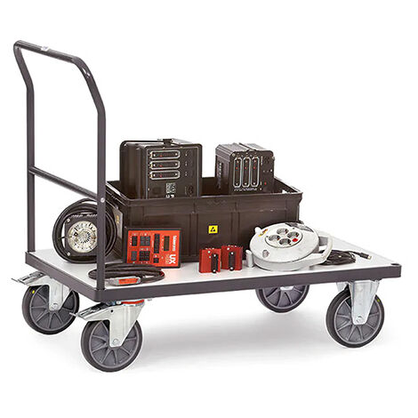 Chariot ESD - Plateau 1000x600mm - Charge max 600kg - 9501/ESD