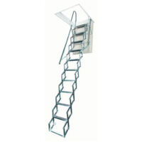 Escalier Grenier Accordéon - Trappe 50x80cm - Hauteur d'accès 2.75 à 3.00m - ACI-SVE300/80X50