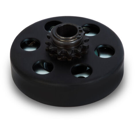 EBERTH Fliehkraftkupplung für Welle 20mm Ø, Kettenradkupplung für Ketten Typ 35, Zahnfliehkraftkupplung, Zentrifugalkupplung Ritzel 12 Zähne 35, Go Kart, Pocket Bike, Quad, Motorrad, Dirt Bike