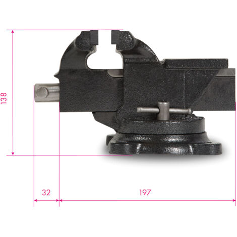 Multifunktionsschraubstock 360 ° Drehbar Schraubstock 100mm Für Fräsmaschinen DH