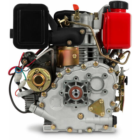 EBERTH 5,5 PS 4,1 kW Benzinmotor, 4-Takt, 1 Zylinder, 19,05 mm Ø Welle AG