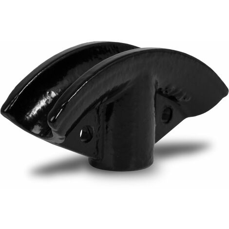 EBERTH Druckstück für Rohrbieger Größe 3/4" (Massives Gusseisen, Schwarz Lackiert, Auch für Andere Hersteller Geeignet, Ersatzteil)