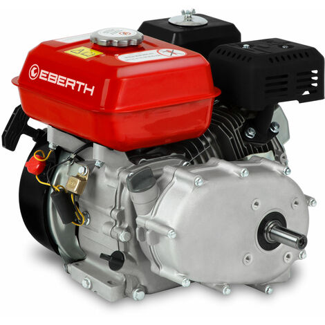 EBERTH 6,5 PS 4,8 kW Benzinmotor Standmotor Kartmotor Antriebsmotor mit  Ölbadkupplung, 20 mm Ø