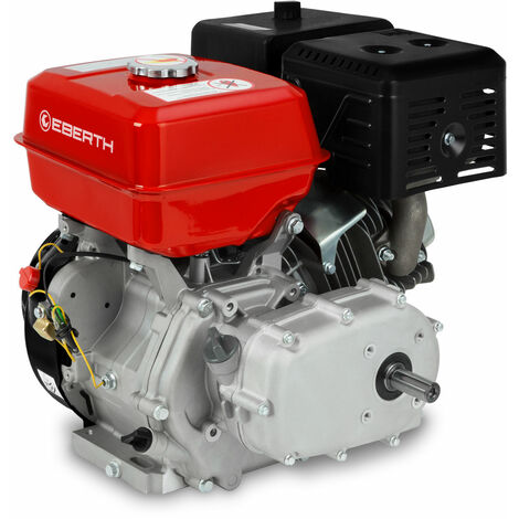 EBERTH 13 PS 9,56 kW Benzinmotor Standmotor Kartmotor Antriebsmotor mit  Ölbadkupplung, 22 mm Ø Welle