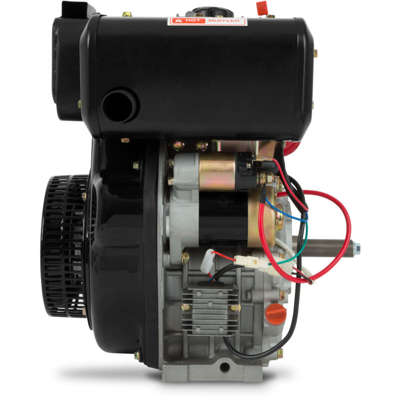 Moteur à Essence 4 Temps 7,5 CV Démarrage Électrique - Moteur Stationnaire Pour Kart, Bateau, Pompe, Générateur