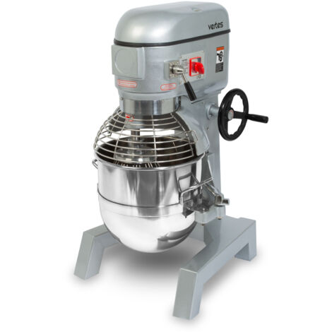 Pétrin à pâte 40L, 1500W, bol inox, batteur planétaire, crochet pétrisseur, 3 vitesses – VERTES