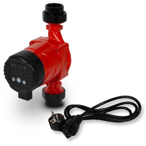EBERTH Pompe de chauffage Pompe de circulation, 45W, 52 l/min, Hauteur maxi côté refoulement 6m, Pression maxi côté refoulement 10 bar, 52 l/min, Dimension de raccordement 1,5 pouce, Température maxi 