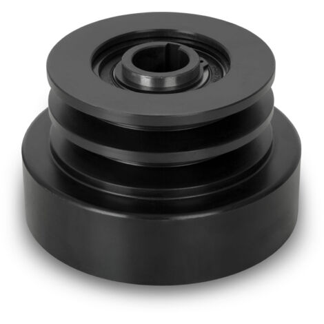 Eberth – Embrayage centrifuge 25mm – 3 mâchoires – Diamètre poulie 58mm – Largeur rainure 6/13mm – Montage facile sur moteur essence