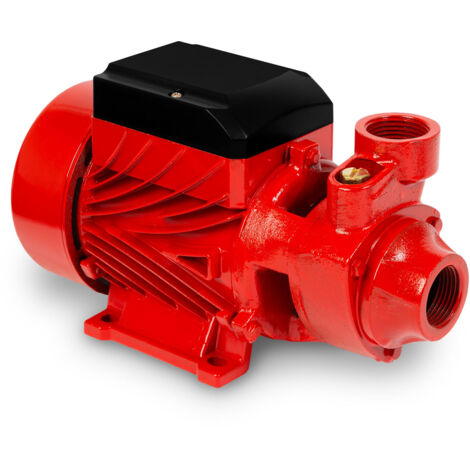 EBERTH Pompe de jardin Pompe centrifuge, raccord 1 pouce, puissance 370 watts, hauteur d'aspiration 8 m, hauteur de refoulement 35 m, débit 2 100 l/h, auto-amorçante, pour eau claire (1/5)