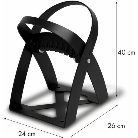 EBERTH Fendeur à Bûches Manuel En Acier - Coin De Fendage 24x26x40cm | Sécurité Et Efficacité Sans Hache
