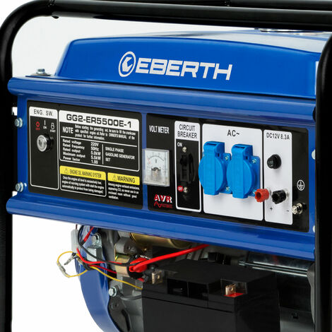 EBERTH 1000 Watt Groupe electrogene generateur electrique portable 1x230V  1x12V
