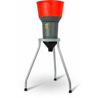EBERTH Moulin à Céréales Électrique sur Pied, Trémie de Remplissage de 13L, Moteur Électrique de 1300 W, 400kg/h, Moulin à Grains avec Lame Robuste en Acier Inox, 5 Tamis inclus, Broyeur pour Céréales