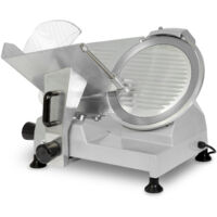 Trancheuse électrique 250W, lame Ø300mm, coupe 0-15mm, boîtier alu, affûteur – VERTES