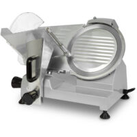 Trancheuse électrique 150W, lame Ø250mm, coupe 0-12mm, boîtier alu, affûteur – VERTES