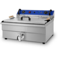 VERTES Friteuse en acier inoxydable capacité 30 litres,50-250 °C