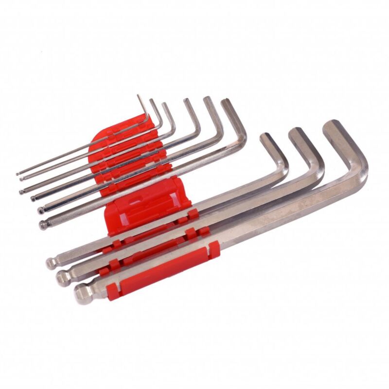 BlueSpot Jumbo Metric Hex Key Set – Allen Wrench 8mm To 19mm, Large Size