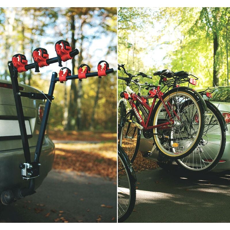 Universal 3 bike clearance carrier