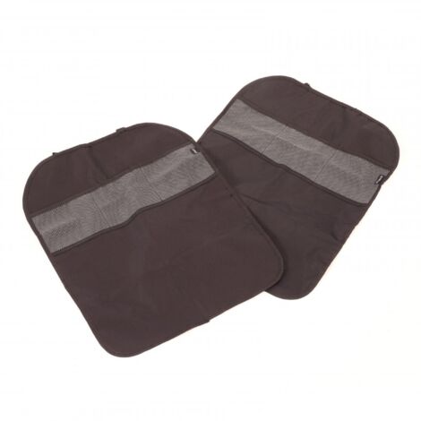 Oypla Pack of 2 Car Seat Protector Cover Organisers Kick Mat Storage (1/5)