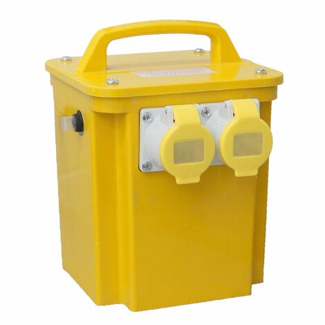 Oypla 3.3KVA Site Transformer 110V Twin Outlet 16 AMP KVA 3.3 (1/5)