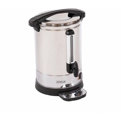 Hot water outlet tea urn