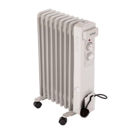Oypla Electrical 2000W 9 Fin Portable Oil Filled Radiator Electric Heater