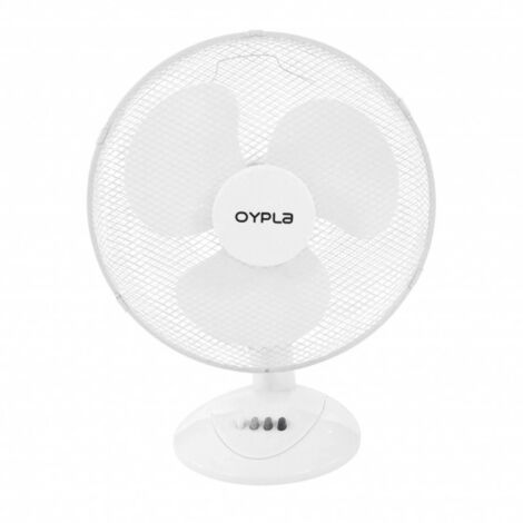 Oypla Electrical 16" 3 Speed Oscillating Electric Desk Table Home Office Fan (1/5)