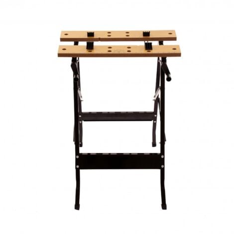 Oypla Folding Foldable Trestle Work Bench Workbench Portable 100kg
