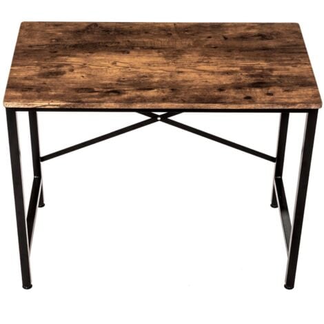 Oypla 100cm Heavy Duty Industrial Writing Computer Desk Home Office Worktop Table