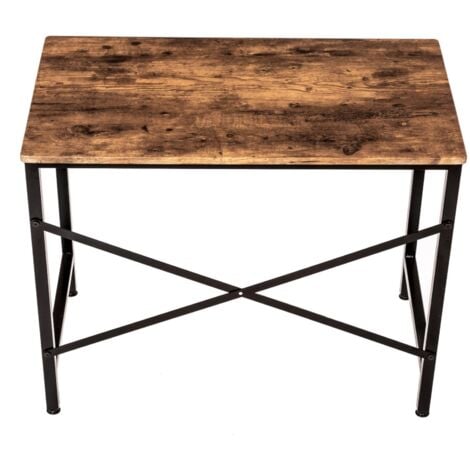 Oypla 100cm Heavy Duty Industrial Writing Computer Desk Home Office Worktop Table