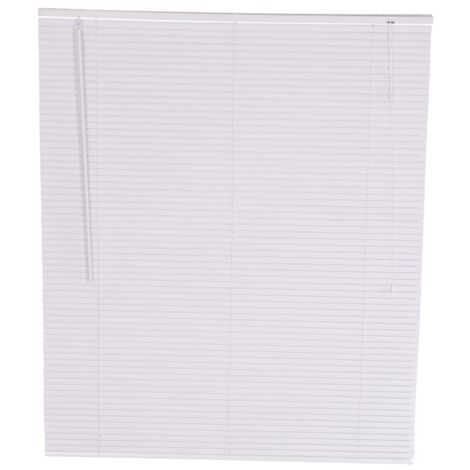 Oypla 120 x 150cm PVC White Home Office Venetian Window Blinds with Fixings