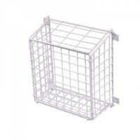 Oypla Medium Letterbox Door Post Mail Catcher Basket Cage Holder Guard