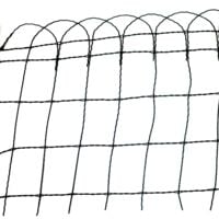 Oypla 10m x 650mm Garden Lawn Border Edging Fencing PVC Coated Wire