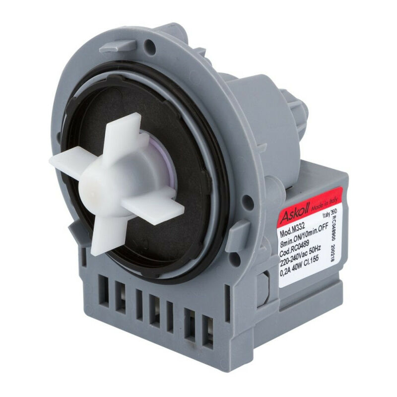 Pompe De Vidange Universelle ASKOLL Pour Lave-linge Electrolux - Réf 5026674100 - Neuf Origine