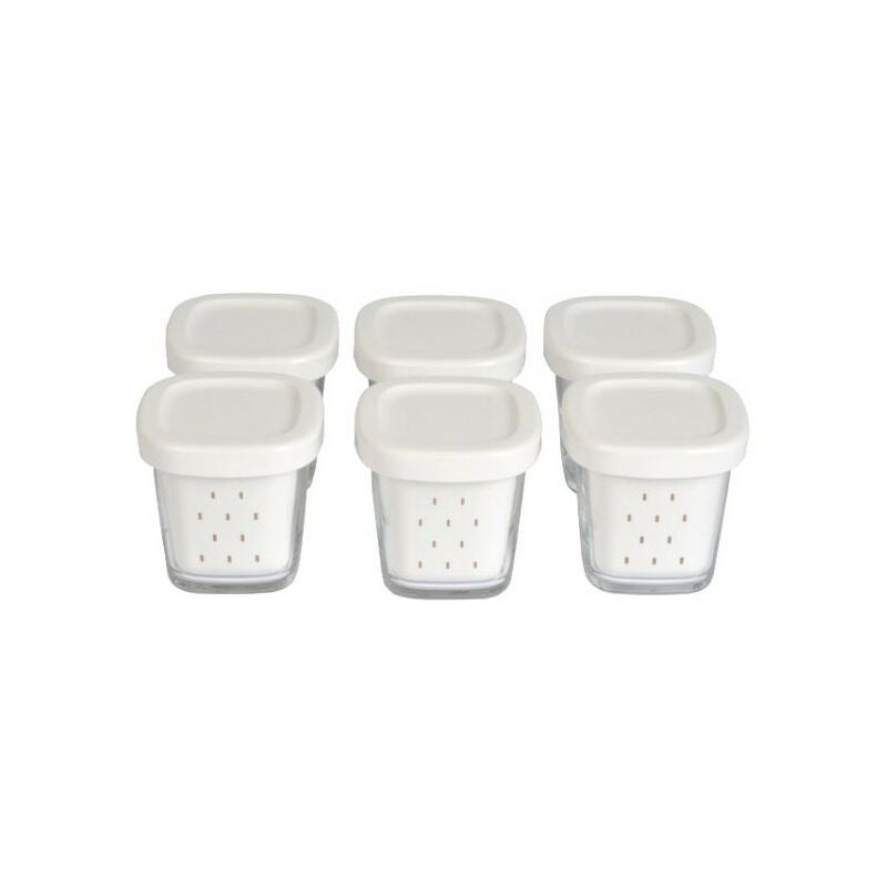 Yaourtière SEB Multi délices compact 6 pots + 6 pots délices box. - Seb