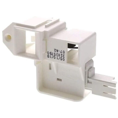 Securite porte  32035780 pour Sèche linge , BELLAVITA, CONTINENTAL EDISON, DAEWOO, ESSENTIEL B, FAR, HIGHONE, JEKEN, LG GOLDSTAR, LINETECH, LISTO, MANHATTAN, OCEAN, OCEANIC, OXFORD, QILIVE, SABA, SHAR