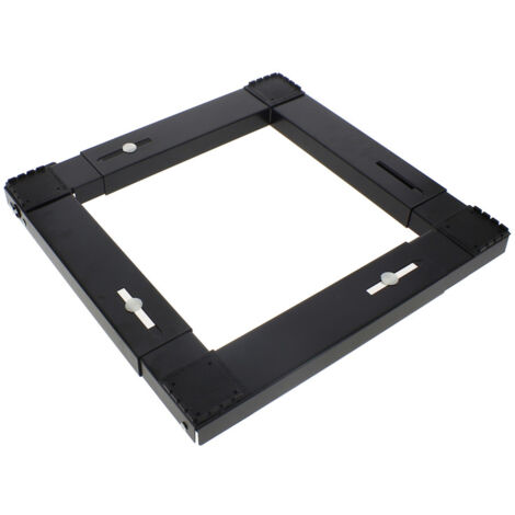 Support Mobile Pour Cuisinière Et Réfrigérateur Noir - Réglable 37-62cm, Charge 300kg Avec Freins