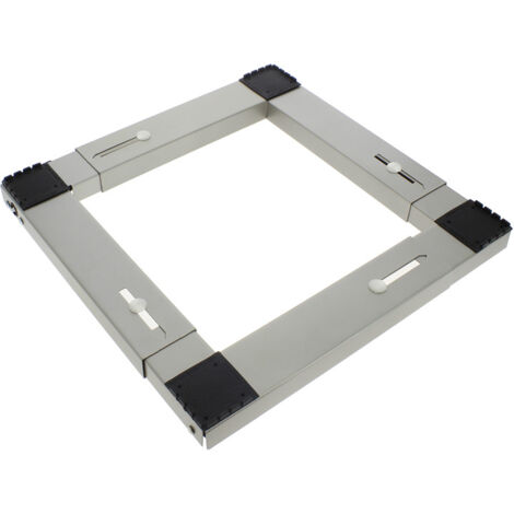 Support mobile antivibration pour machine à laver et sèche linge - Argent 00725S pour Lave linge
