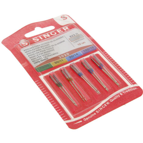 Lot de 10 aiguilles pour tissu  61823 pour Machine à coudre
