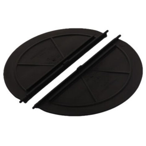 Clapet antiretour 150 mm – Lot de 2 – Compatible hottes ELICA et ESSENTIEL B – Empêche retours d'air indésirables - EHDD 614 NI