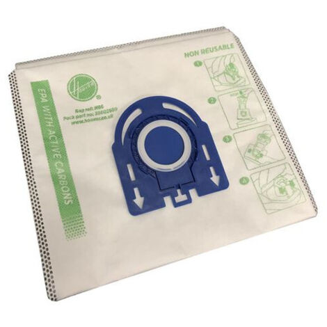 Sacs x4 Epa avec charbon actif H86 35602689 pour Aspirateur HOOVER (1/3)