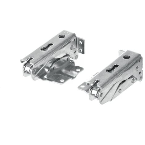 CHARNIERES DE PORTE REFRIGERATEUR KIT 2 POUR REFRIGERATEUR BOSCH - 00481147 (1/7)