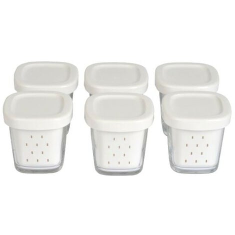 Seb Lot de 6 pots pour yaourtière multi délices - xf100501