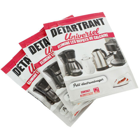 Détartrant Fast COM-FOUR Pour Cafetière Et Bouilloire - Pack Économique 10 Sachets De 15g - Nettoyage Profond