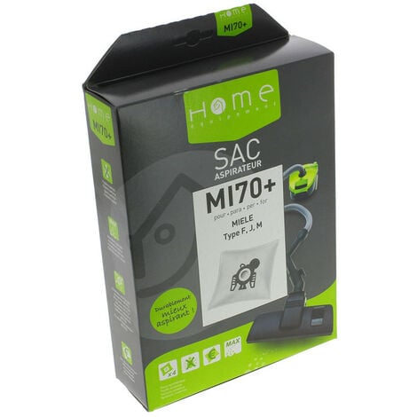 Sac microfibre adaptable par 4 HEHO81+ pour Aspirateur HOOVER TELIOS EXTRA